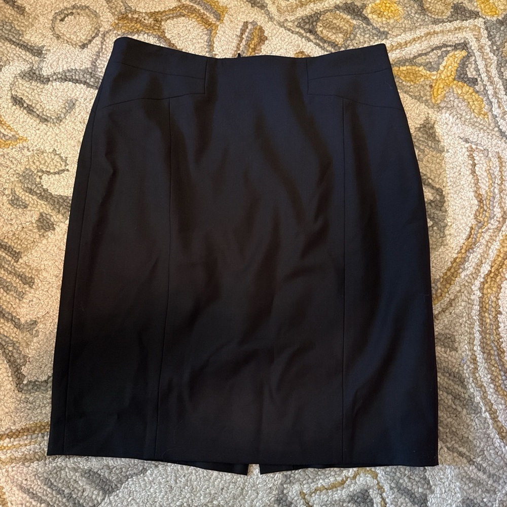 Ann Taylor Classic Black Pencil Skirt